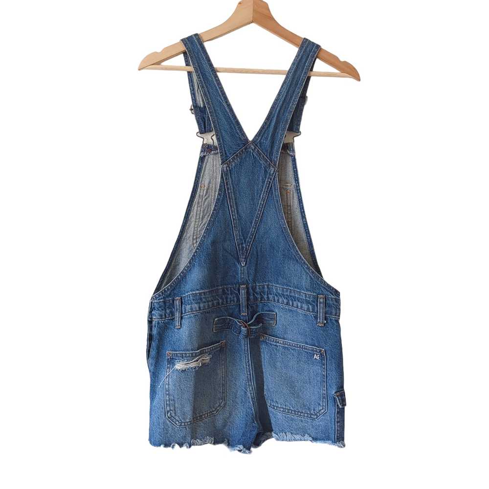 American Eagle Outfitters Shorts Denim Overalls S… - image 2