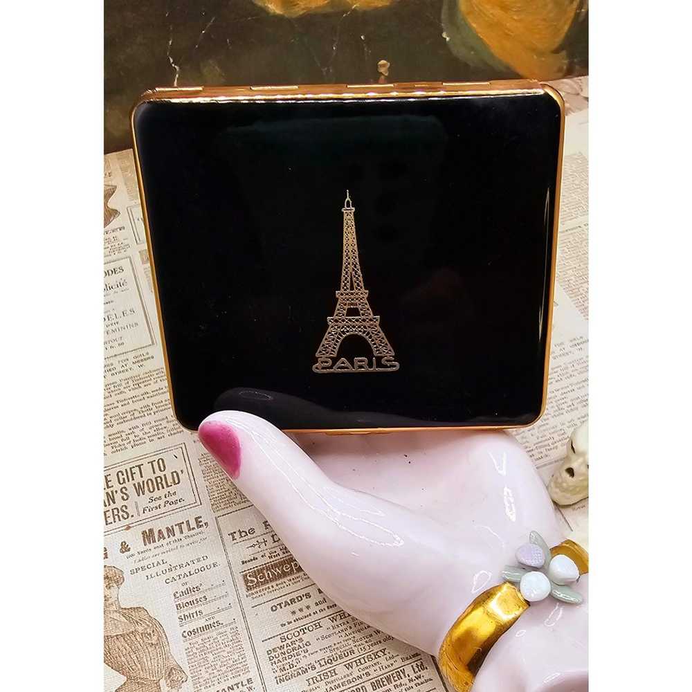 Vintage Made in France Eiffel Tower Compact - image 8