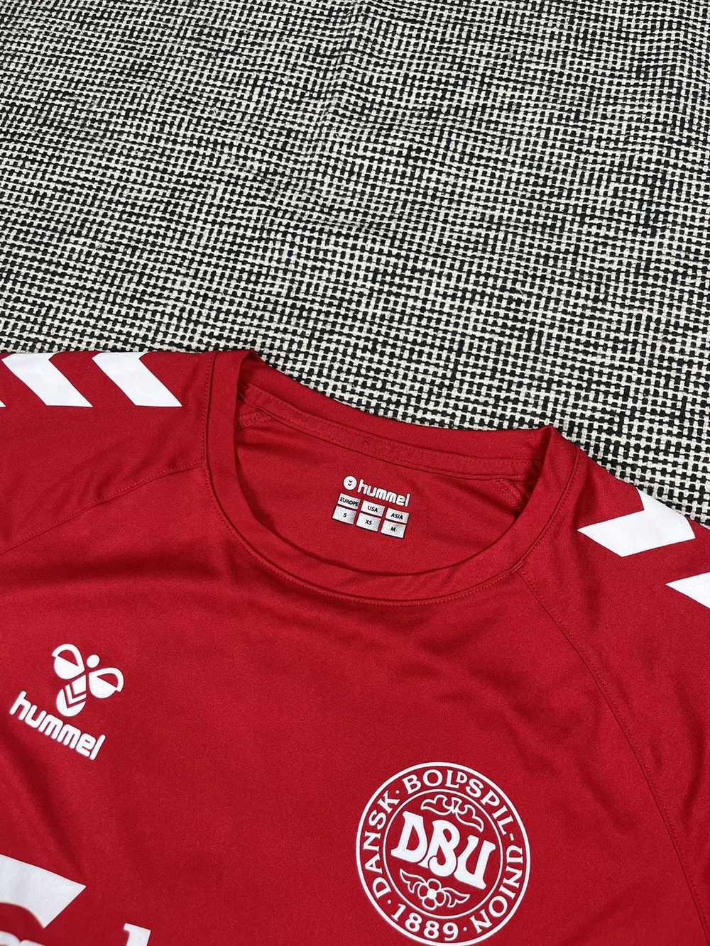 BLOKE × Soccer Jersey × Streetwear Denmark Hummel… - image 3