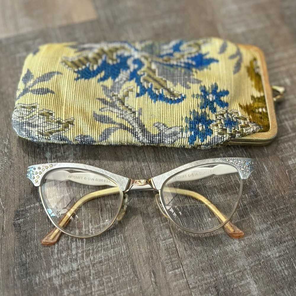 Artcraft Vintage Cat Eye Glasses - image 1