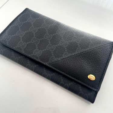 【Excellent Condition】Vintage GUCCI Long Wallet wi… - image 1