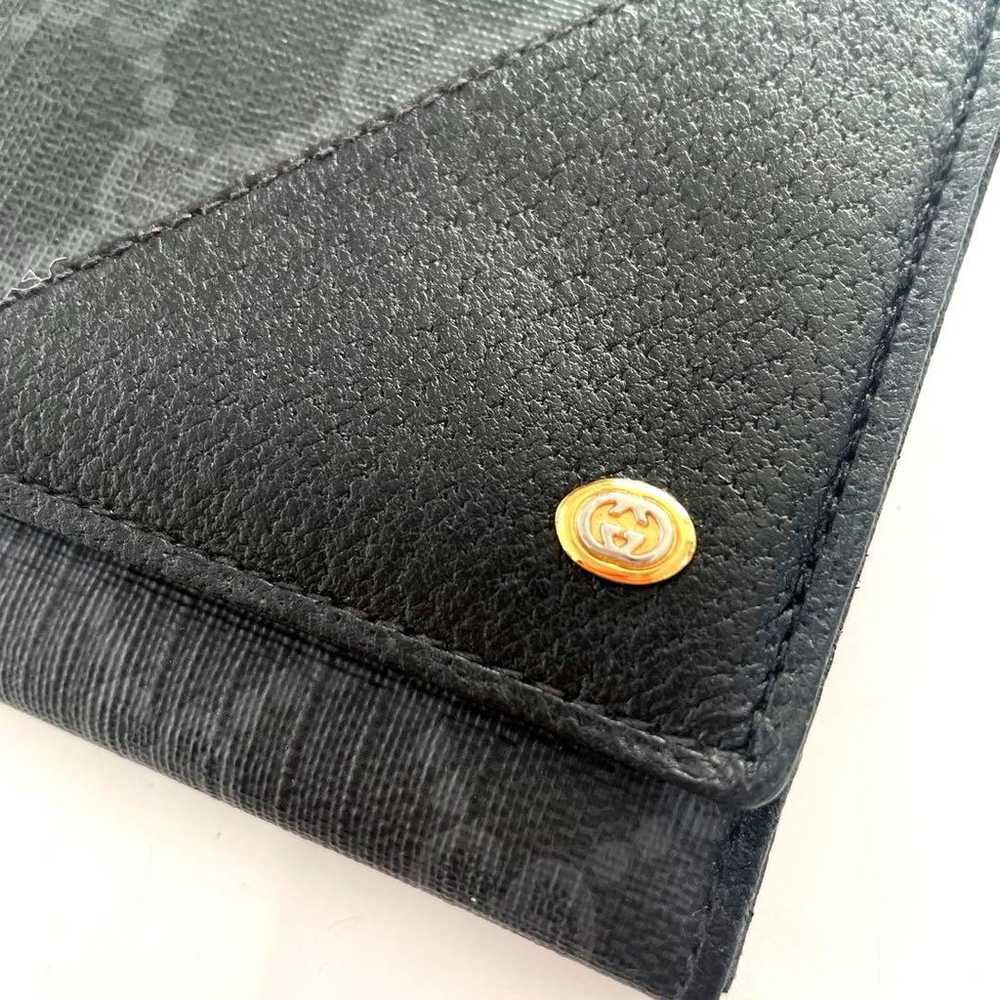 【Excellent Condition】Vintage GUCCI Long Wallet wi… - image 2