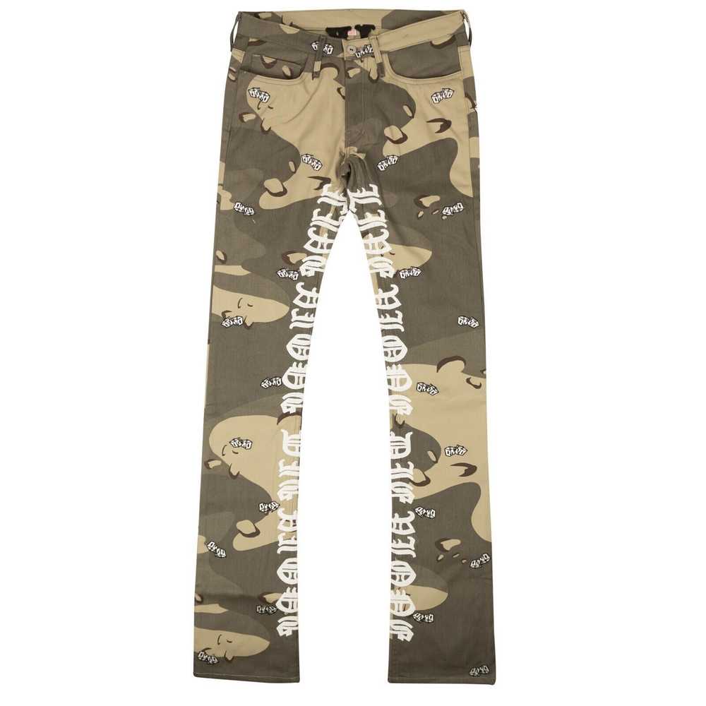 Vlone UNRELEASED Beige Desert Camo Dice 5 Pocket … - image 1