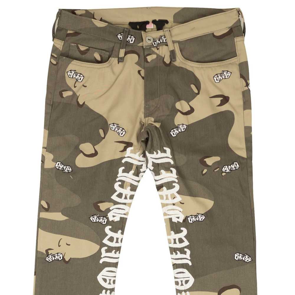 Vlone UNRELEASED Beige Desert Camo Dice 5 Pocket … - image 3