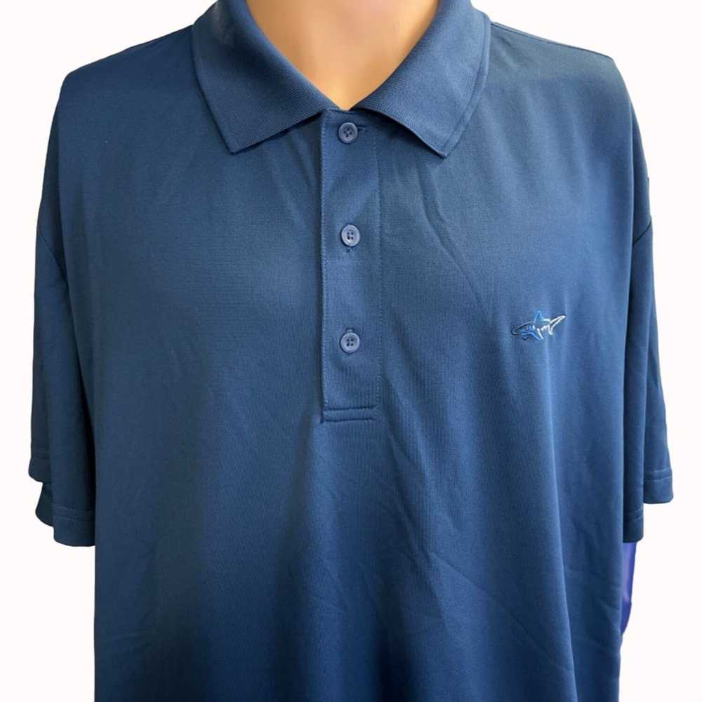 Greg Norman Greg Norman Men's Blue Golf Shirt/Pol… - image 3