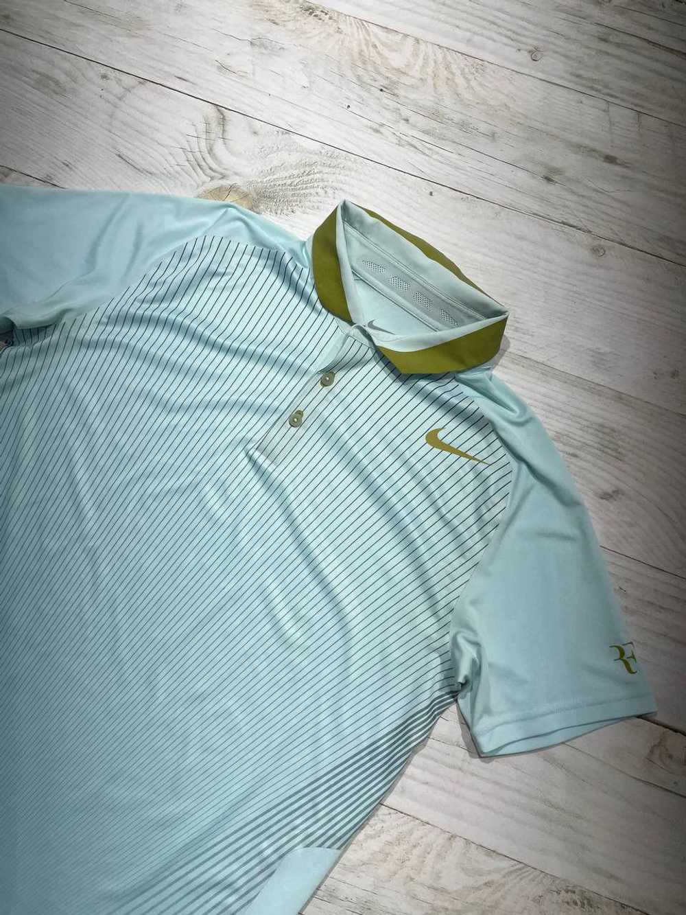 Jersey × Nike × Vintage Polo Nike Premier Roger F… - image 3