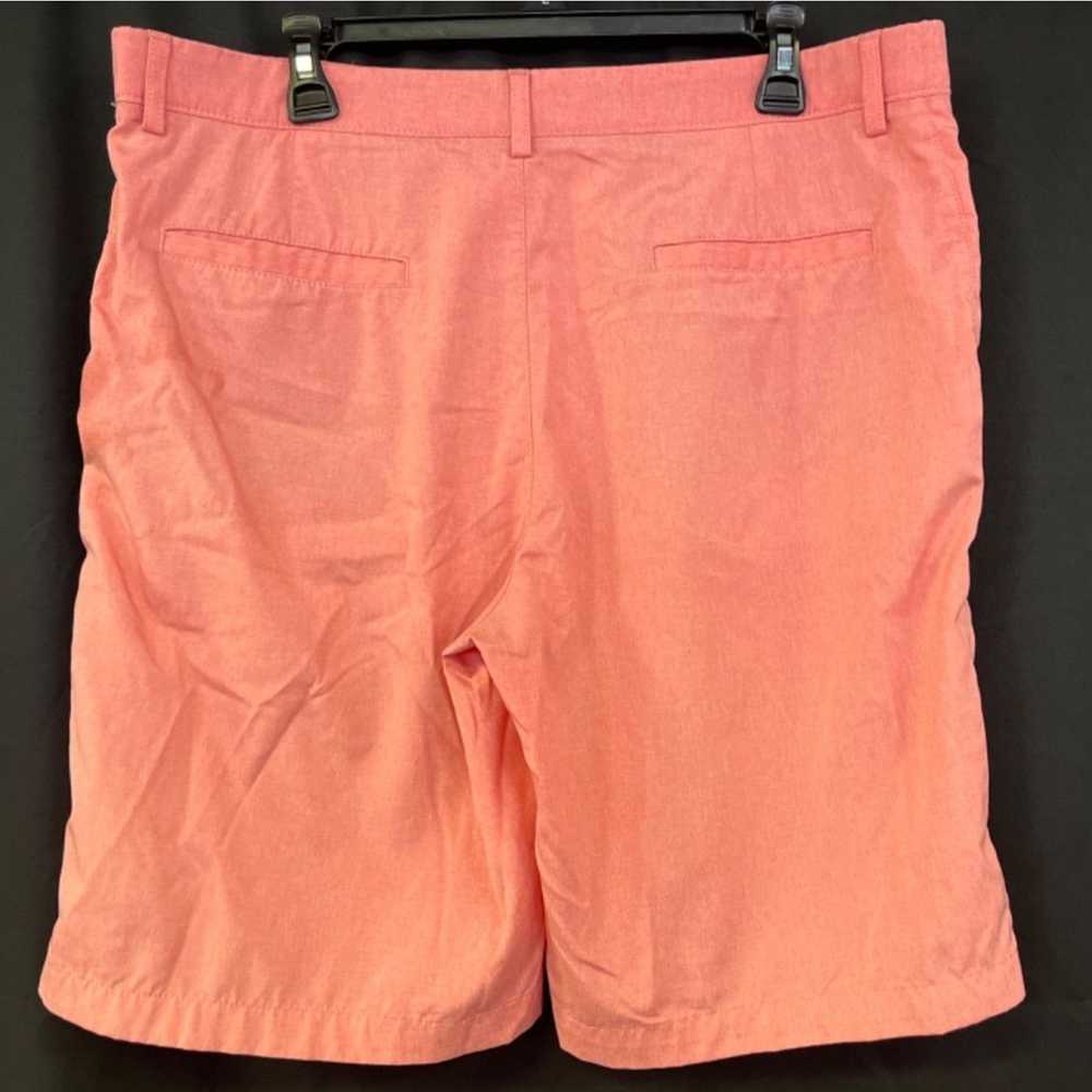 Pga Tour PGA Tour Men's Pink Golf Shorts/Flat Fro… - image 2