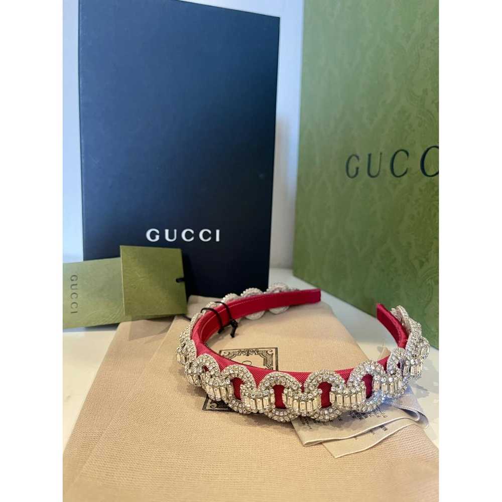 Gucci Crystal hair accessory - image 8