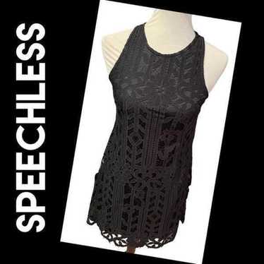 Speechless Women's Lace Floral Dress Sleeveless M… - image 1