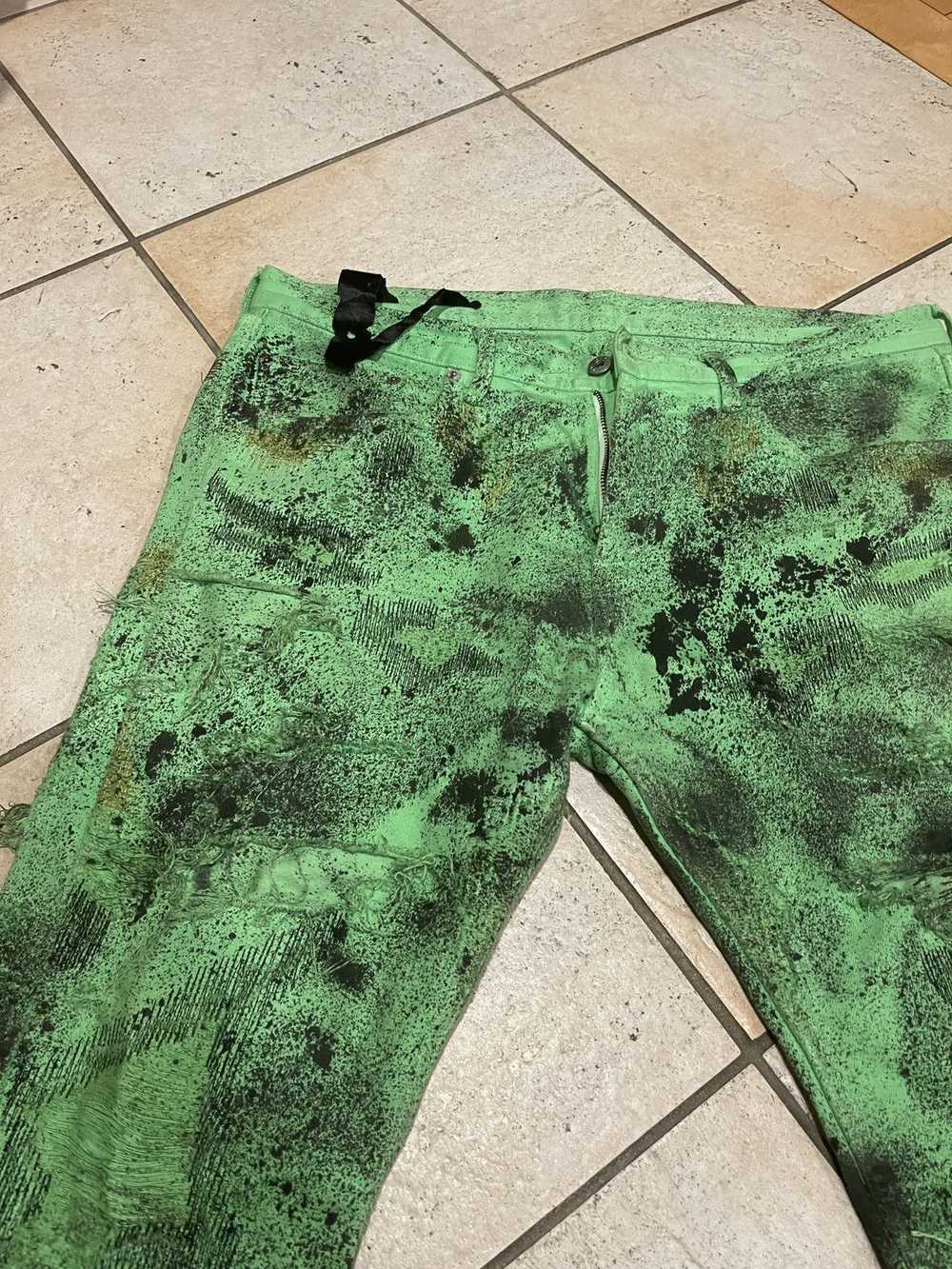 Vlone Vlone Bari Special Green scab splatter - image 6