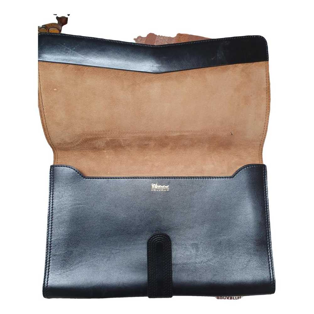 Delvaux Leather clutch bag - image 2