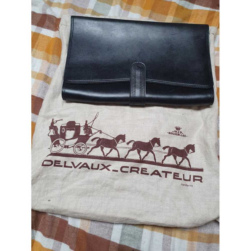 Delvaux Leather clutch bag - image 4