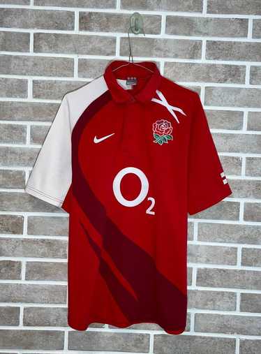 England Rugby League × Nike × Vintage Nike Rugby S