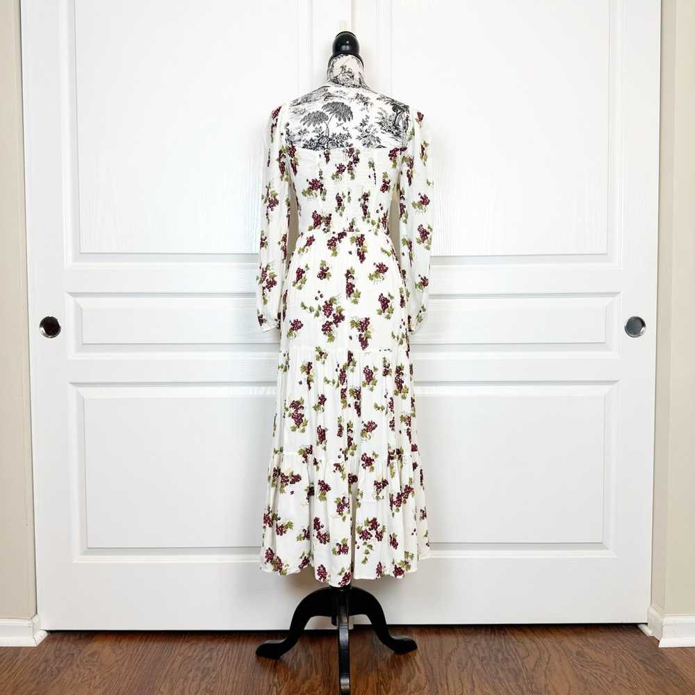 REFORMATION Kellie Grapevine Midi Dress Size 6 - image 4