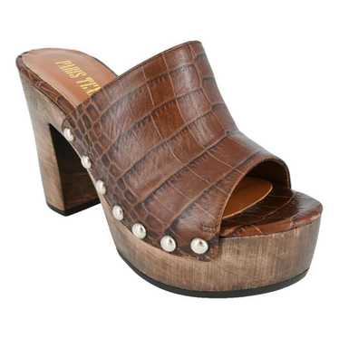 Paris Texas Leather mules & clogs - image 1