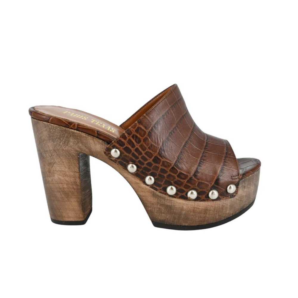 Paris Texas Leather mules & clogs - image 2