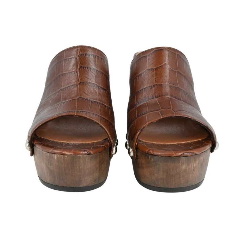 Paris Texas Leather mules & clogs - image 3