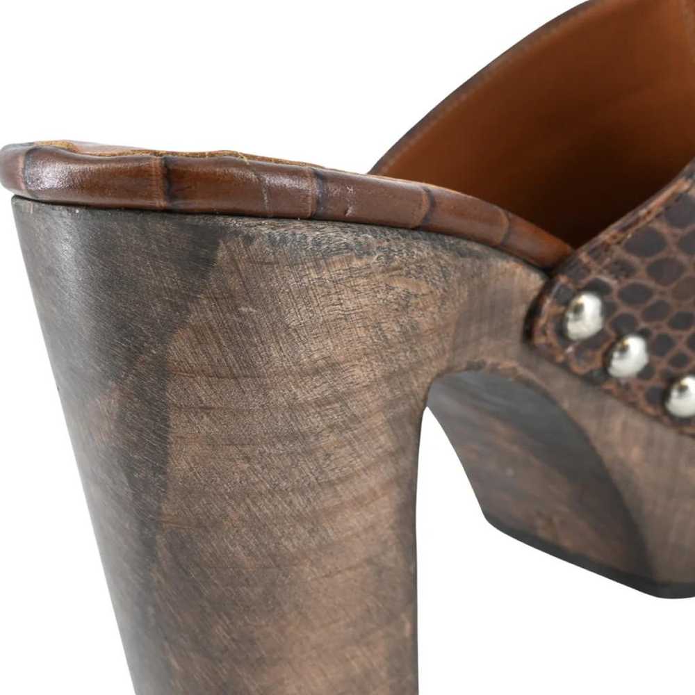 Paris Texas Leather mules & clogs - image 8