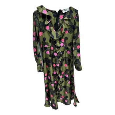 Msgm Silk maxi dress