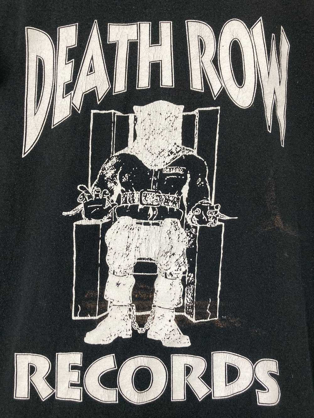 Death Row Records × Rap Tees DEATH ROW RECORDS SH… - image 2