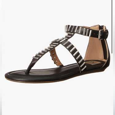 Designer DV Dolce Vita l Linzi Flat Sandal Black … - image 1