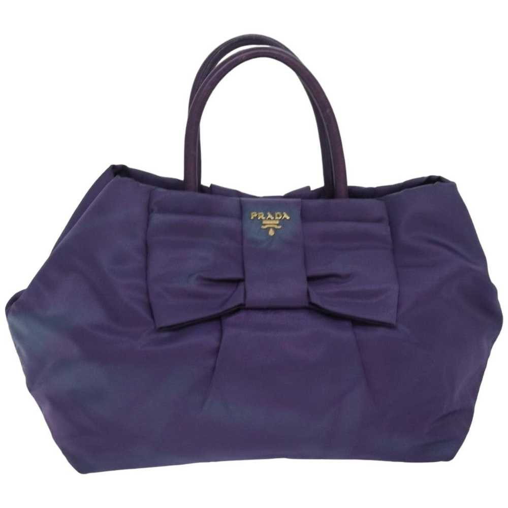 Prada PRADA Hand Bag Nylon Purple Auth 83954 - image 12