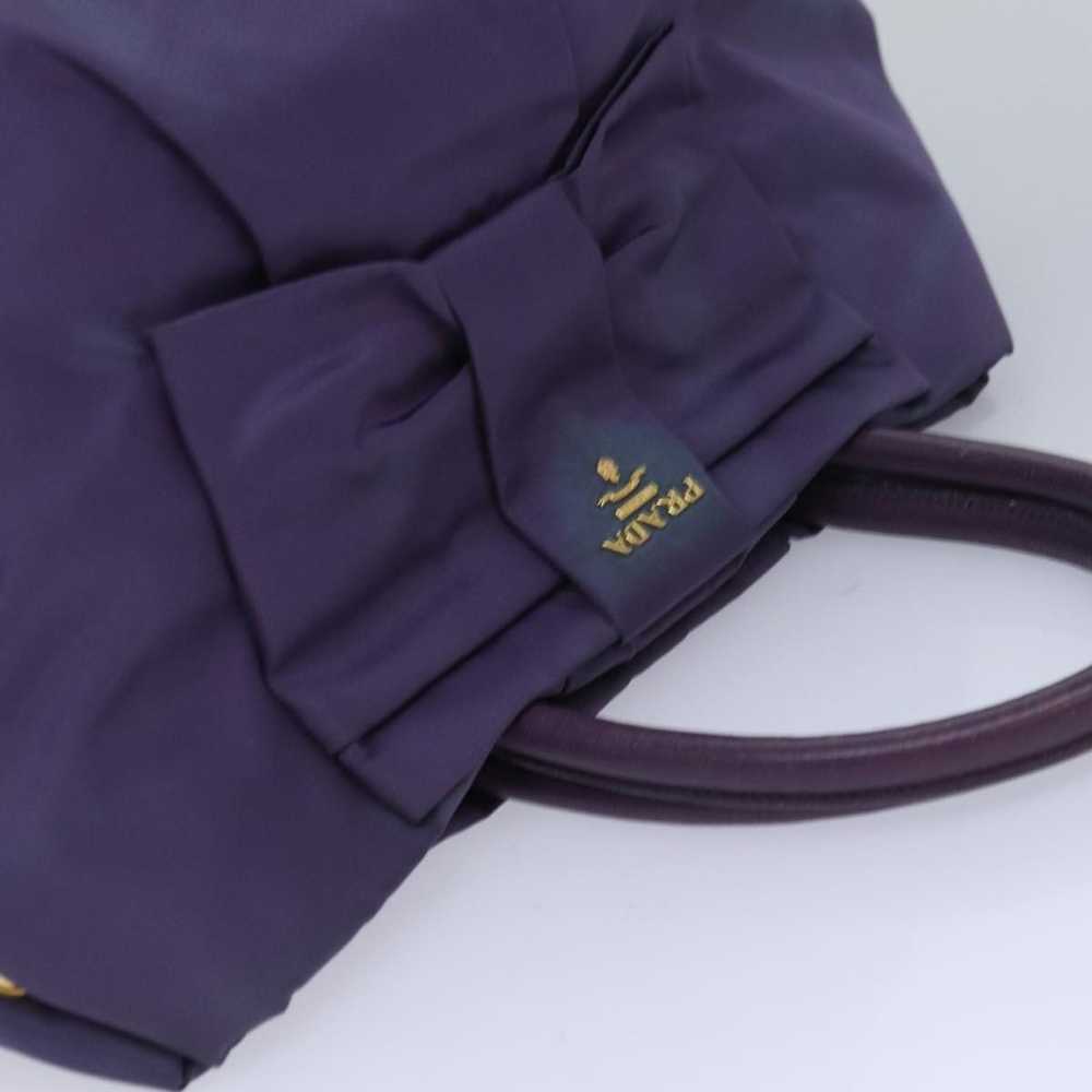 Prada PRADA Hand Bag Nylon Purple Auth 83954 - image 6