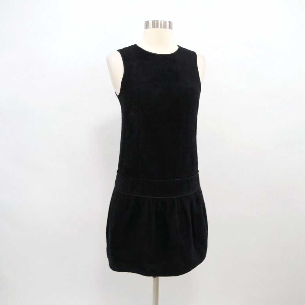 Theory Theory Mini Dress 0 Black LBD Drop Waist S… - image 3