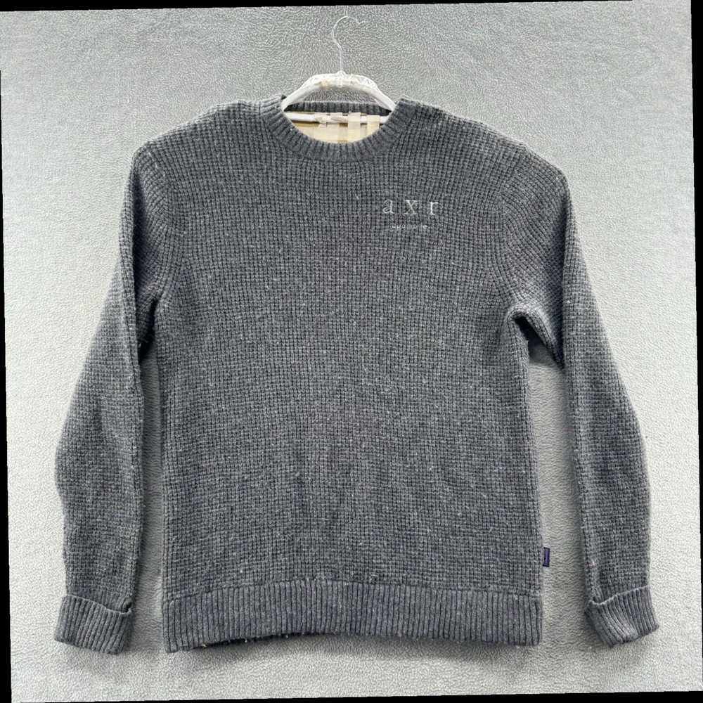 Patagonia patagonia mens size L gray wool pullove… - image 1