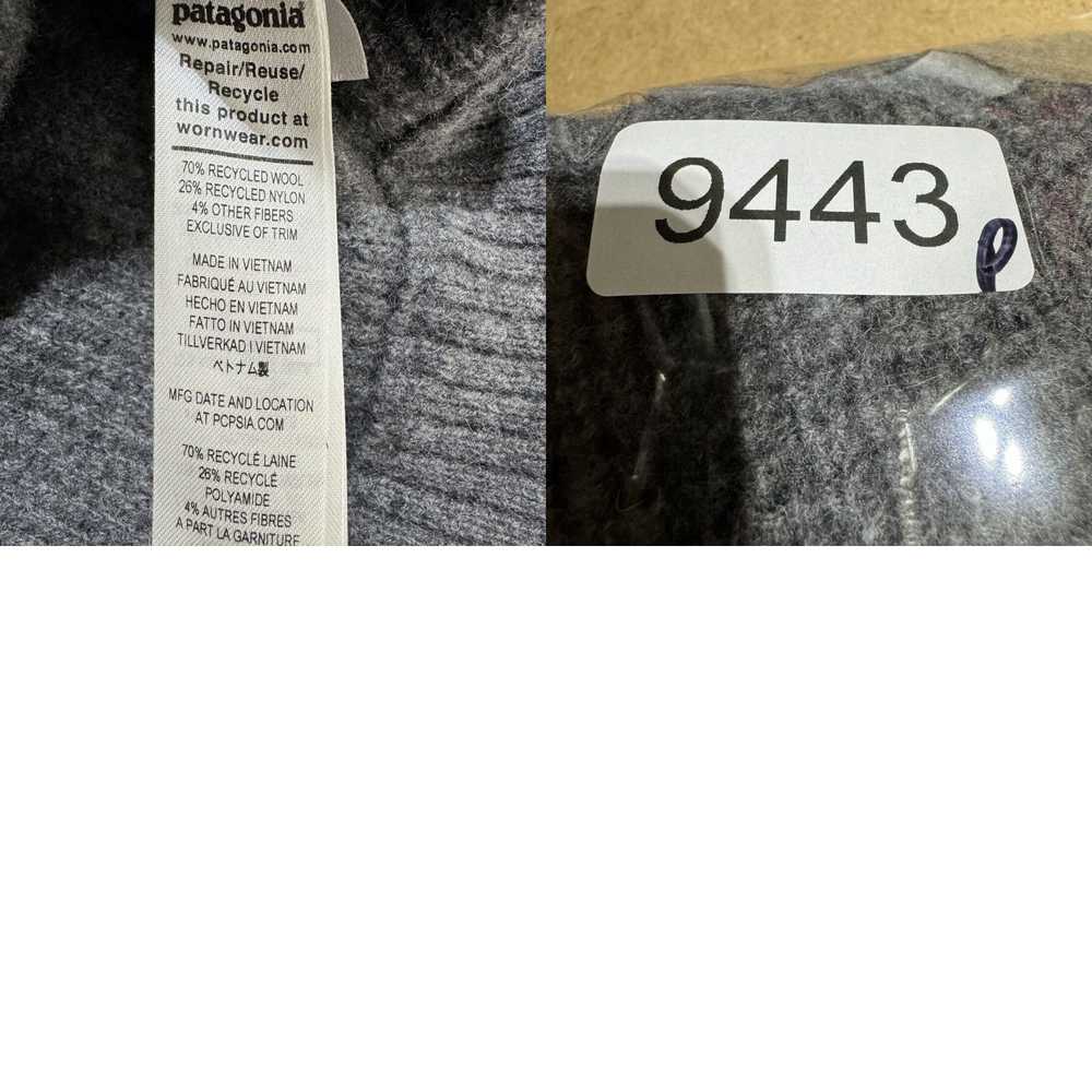 Patagonia patagonia mens size L gray wool pullove… - image 8