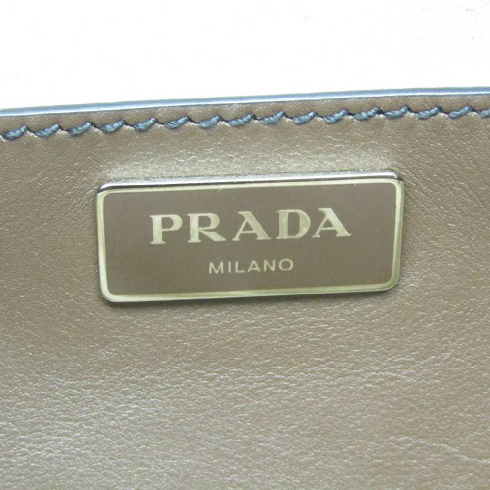 Prada Galleria Brown Leather Handbag (Pre-Owned) - image 9