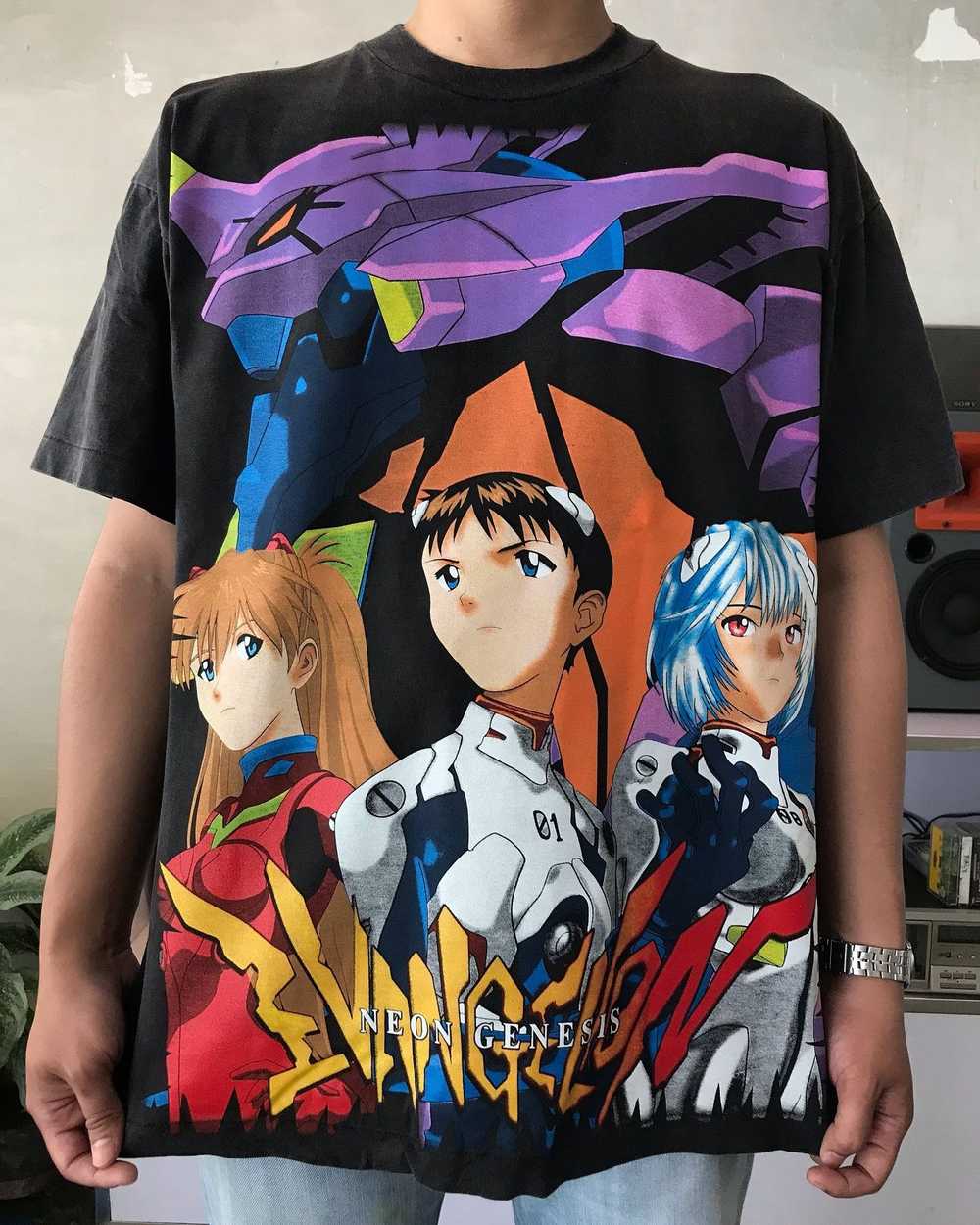 Anima × Vintage Rare Evangelion Anime Japanese Ma… - image 2