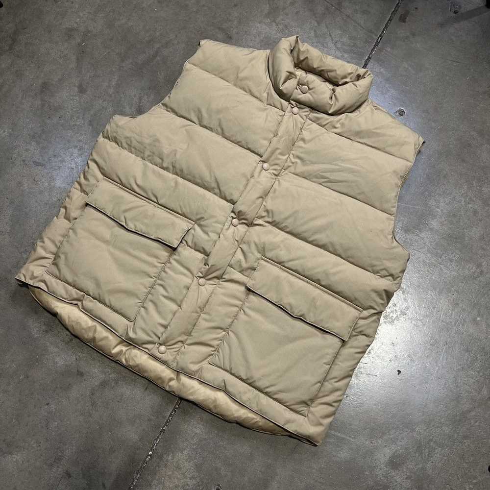 Vintage Vintage 90s Puffer Vest Button Up Down Ut… - image 2