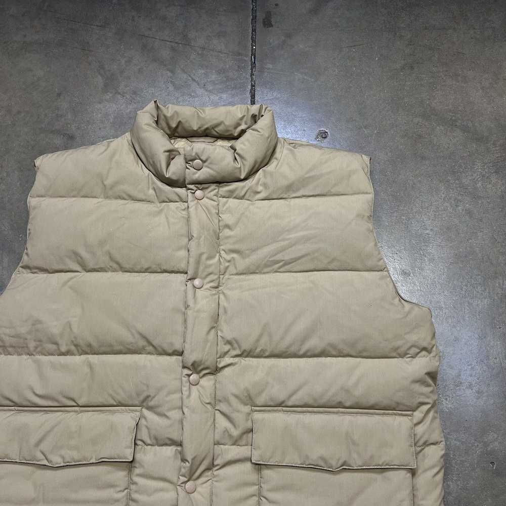 Vintage Vintage 90s Puffer Vest Button Up Down Ut… - image 3