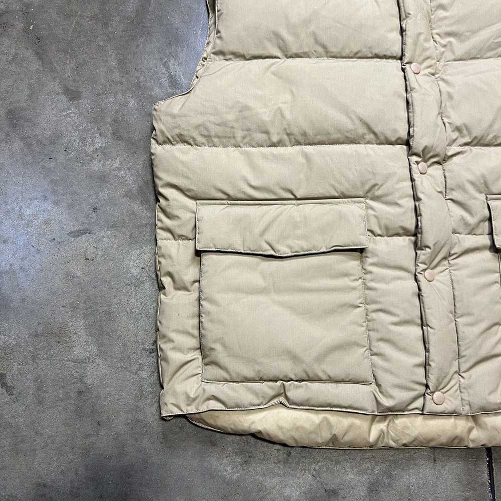 Vintage Vintage 90s Puffer Vest Button Up Down Ut… - image 4