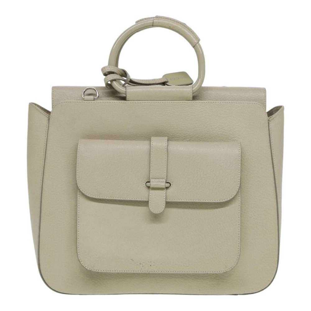 Gucci GUCCI Hand Bag Leather White 000 2058 0307 … - image 2