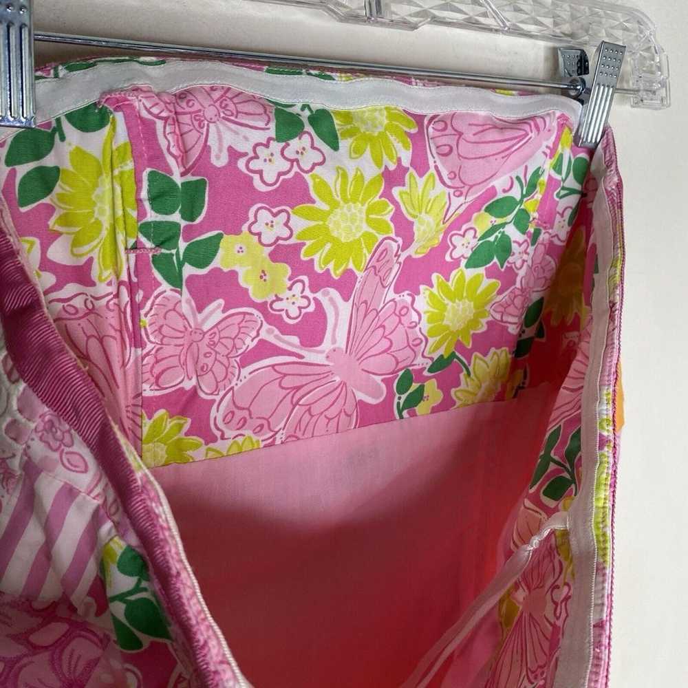 Lilly Pulitzer Vintage Pink Colorful Patchwork St… - image 11