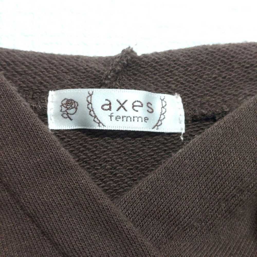 axes femme Long One-piece Dress Brown Unique and … - image 10