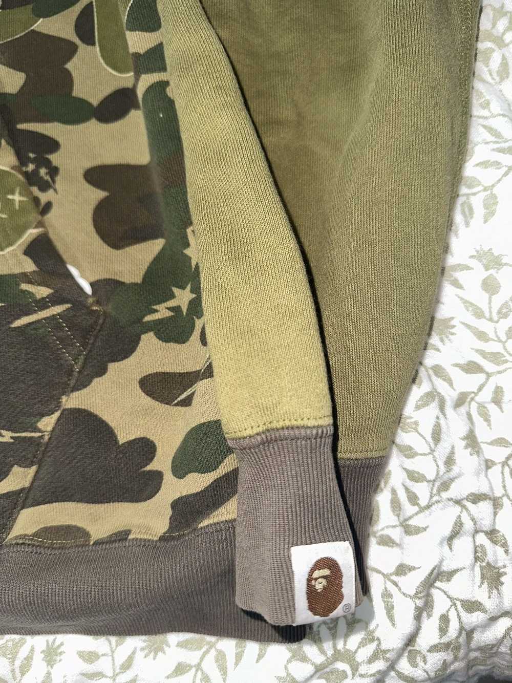 Bape × Kaws Bape x Kaws Crazy Camo Full Zip Hoodie - image 5