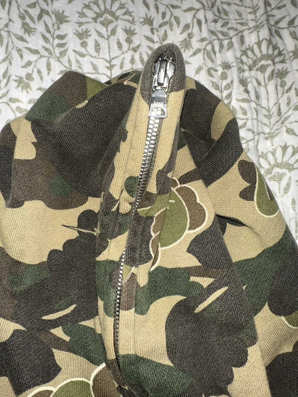 Bape × Kaws Bape x Kaws Crazy Camo Full Zip Hoodie - image 6