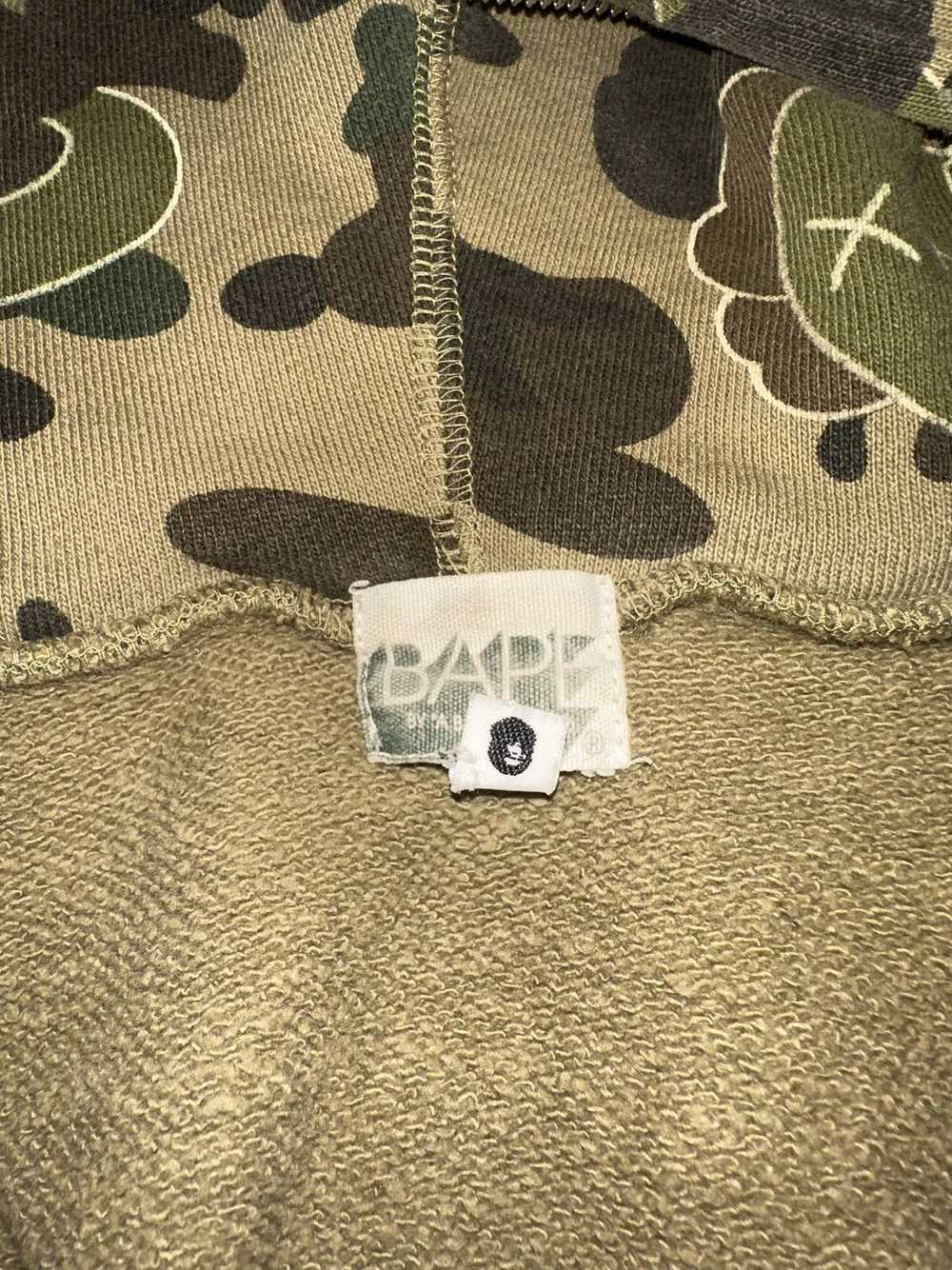 Bape × Kaws Bape x Kaws Crazy Camo Full Zip Hoodie - image 9