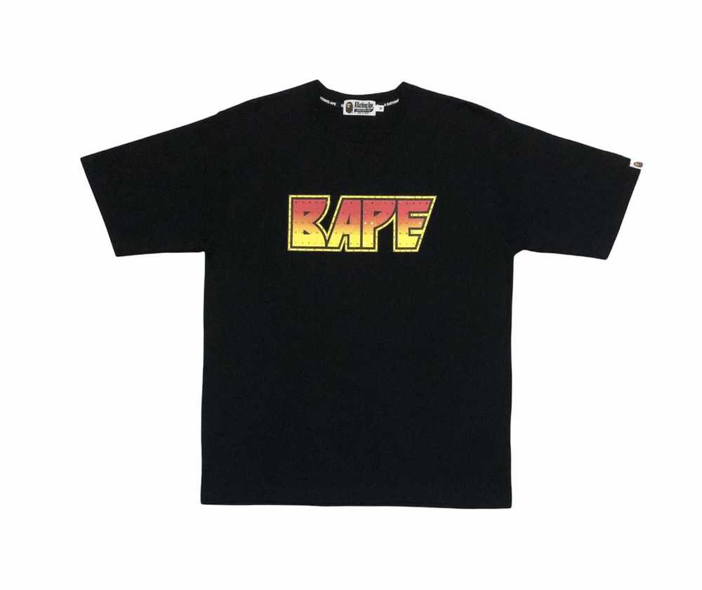 Bape Crystal Stone Relaxed Tee - image 6