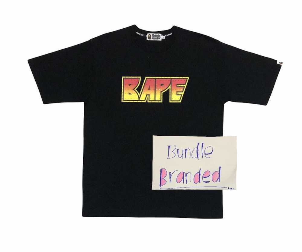 Bape Crystal Stone Relaxed Tee - image 7