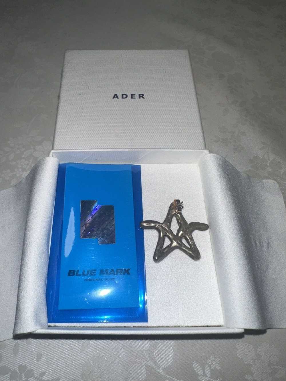 Ader Error Ader Error Silver Pentagram/Star Earri… - image 2