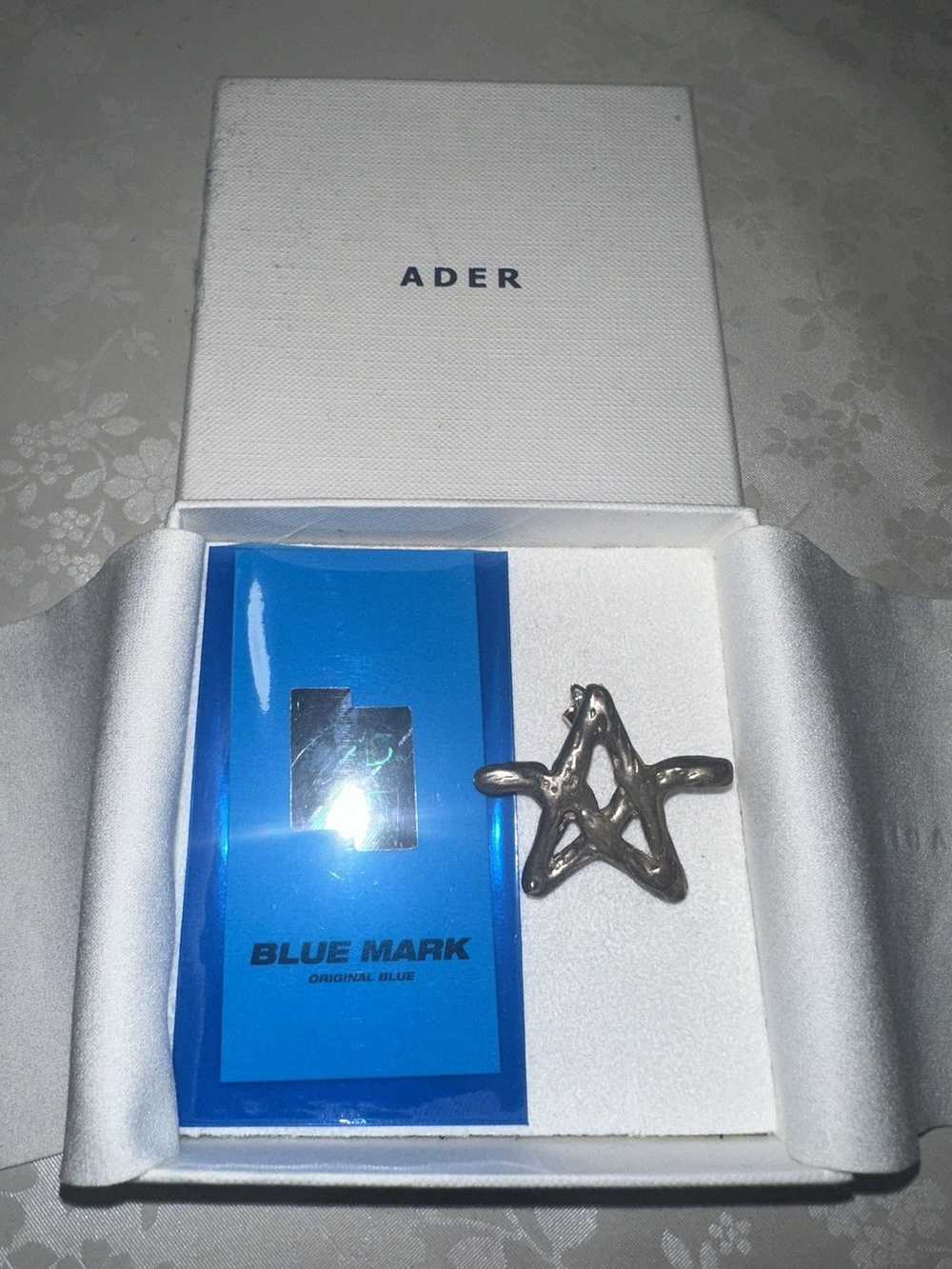 Ader Error Ader Error Silver Pentagram/Star Earri… - image 3