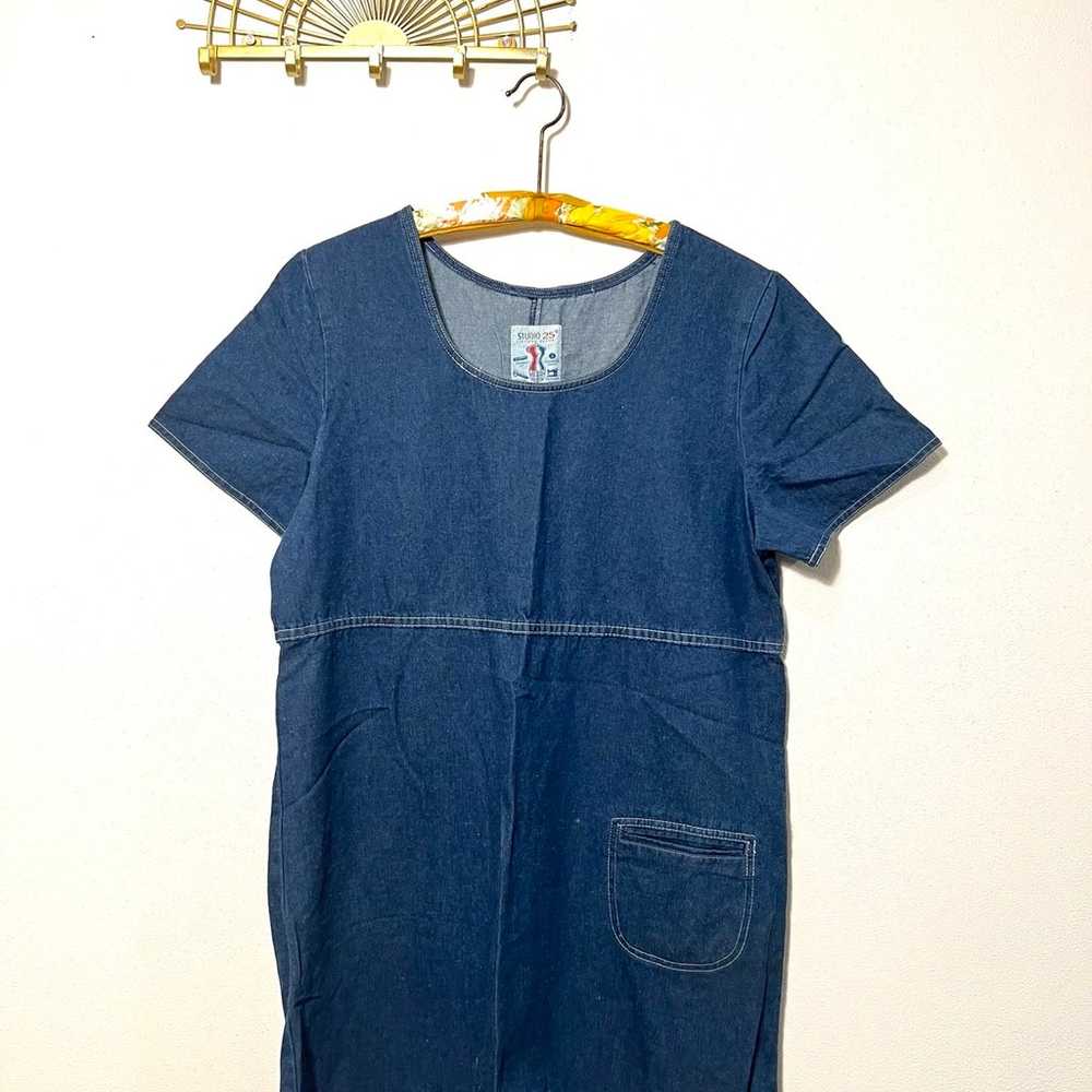 1990s Jean Dress, Jean Dress - image 1