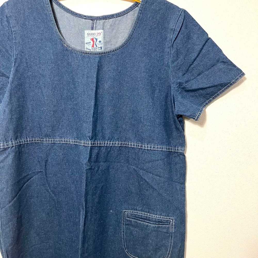 1990s Jean Dress, Jean Dress - image 3