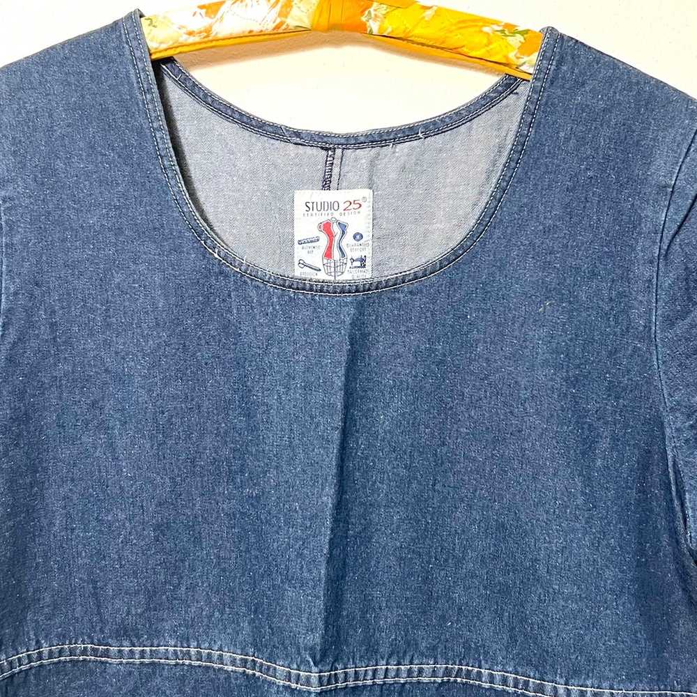 1990s Jean Dress, Jean Dress - image 4