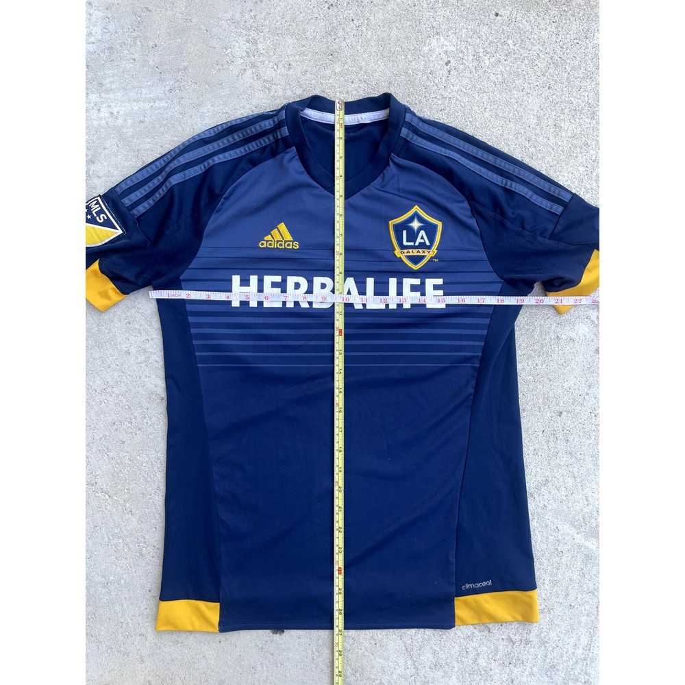 Adidas LA Galaxy Adidas Navy Blue MLS Soccer Away… - image 5