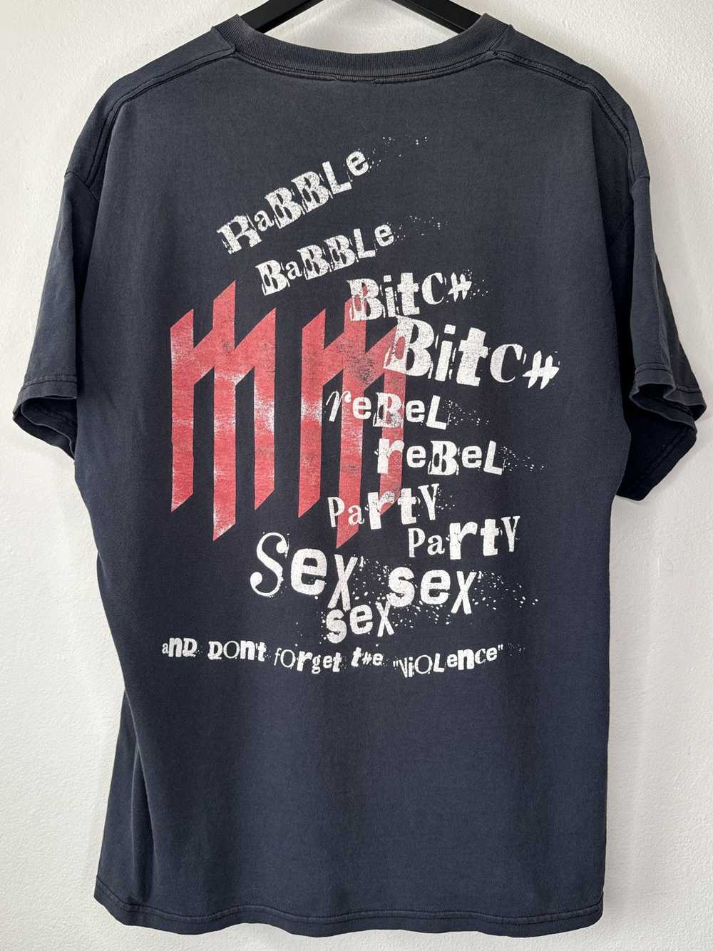 Band Tees × Marilyn Manson × Vintage Vintage 2003… - image 11